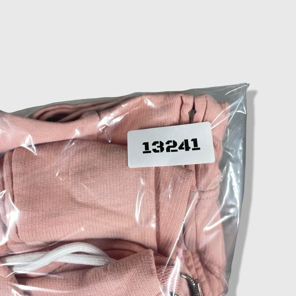 Cotton Citizen Zip Hoodie Womens M Pink Athleisure Streetwear Minimalist
